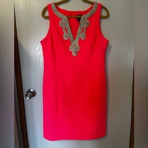 Vince Camuto Hot Pink Summer dress Size 14